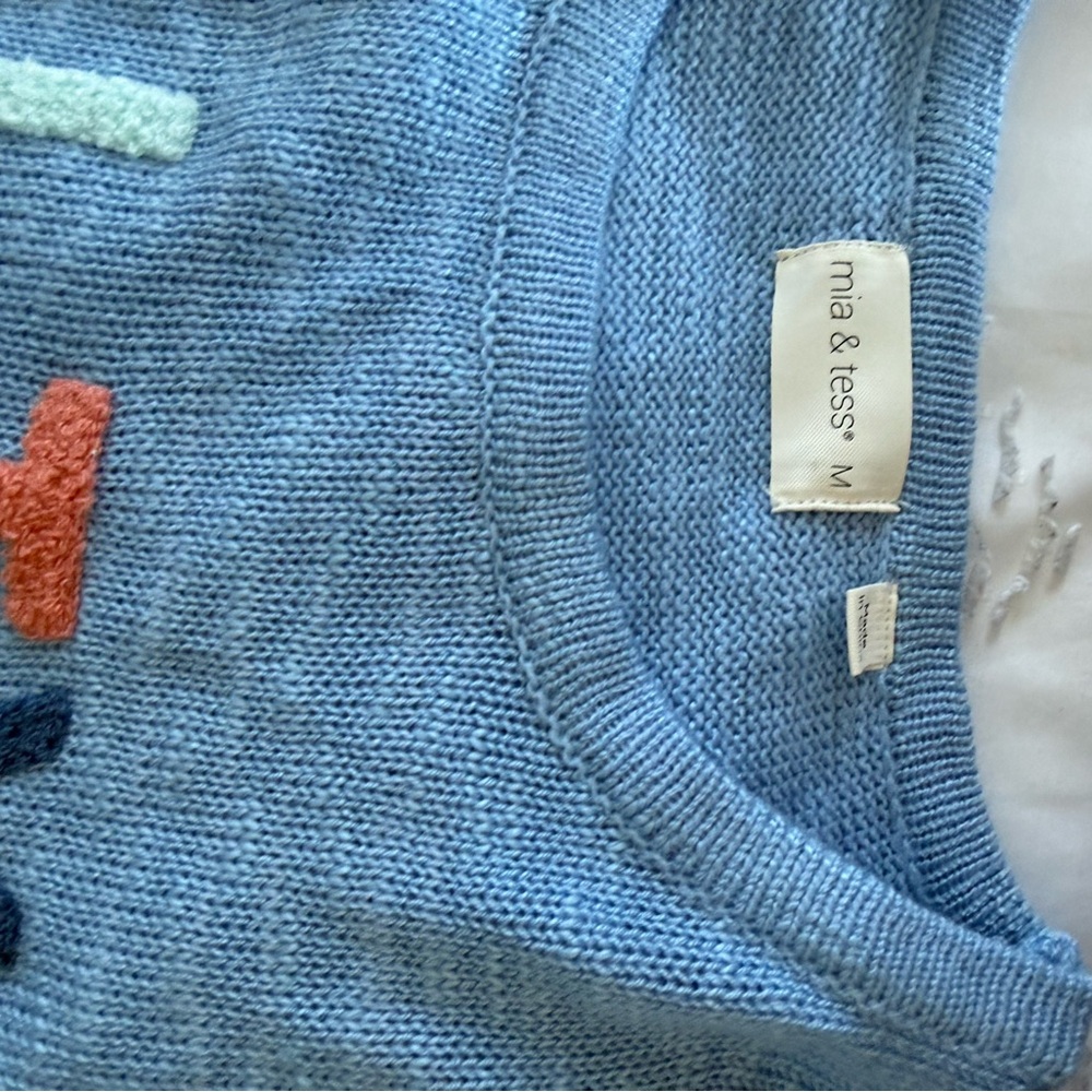 Blue 'Salty' Sweater - Picture 2 of 3